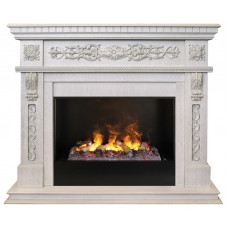 RealFlame Estella 26 WT 3D Cassette 630 + Black вставка
