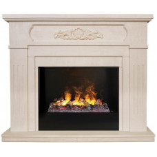 RealFlame Malta 26 WT 3D Cassette 630 + Black вставка