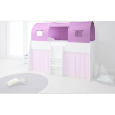 Игровой тент для кровати-чердака Polini kids Simple 4100, розовый